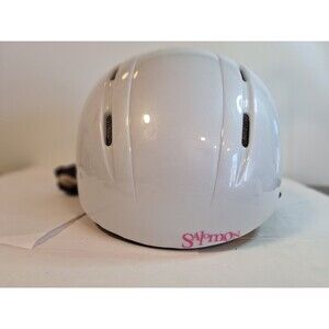 Salomon Women's MYNX JR White Pearl/pink Ski/Snowboard Helmet Size (55-58cm)